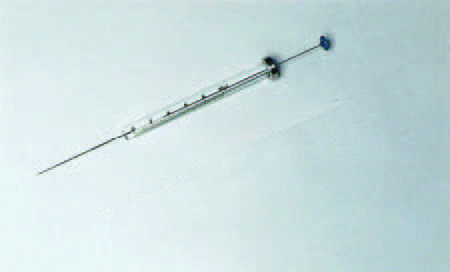 Immagine di Syringe; 5 µl; fixed needle; 42 mm needle length; Titan plunger